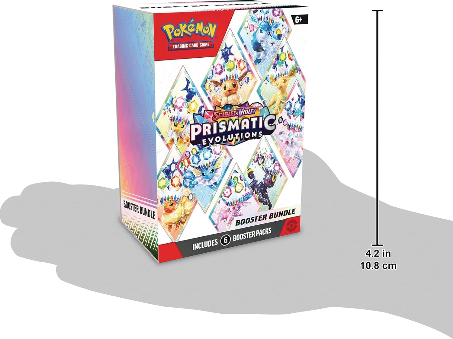 Pokemon TCG: Scarlet & Violet - Prismatic Evolutions Booster Bundle, 1 Set
