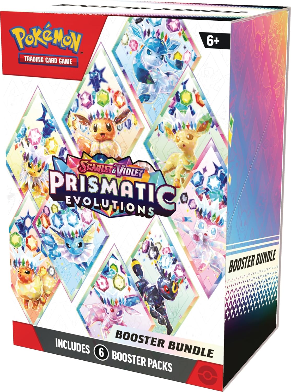 Pokemon TCG: Scarlet & Violet - Prismatic Evolutions Booster Bundle, 1 Set