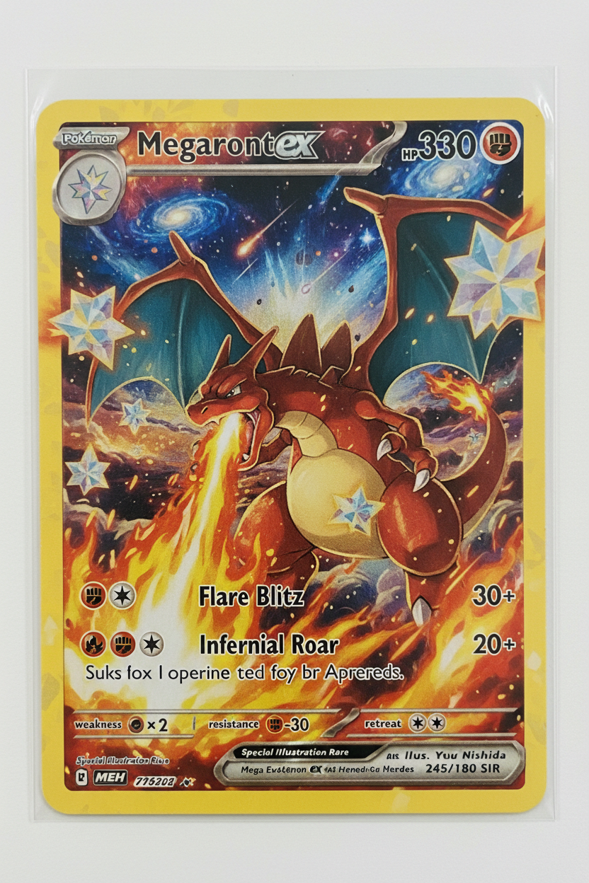 Mega Charizard ex Special Illustration Rare card